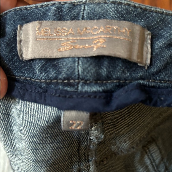 Melissa McCarthy seven jeans slim boot cut jeans size 22 - Picture 4 of 7